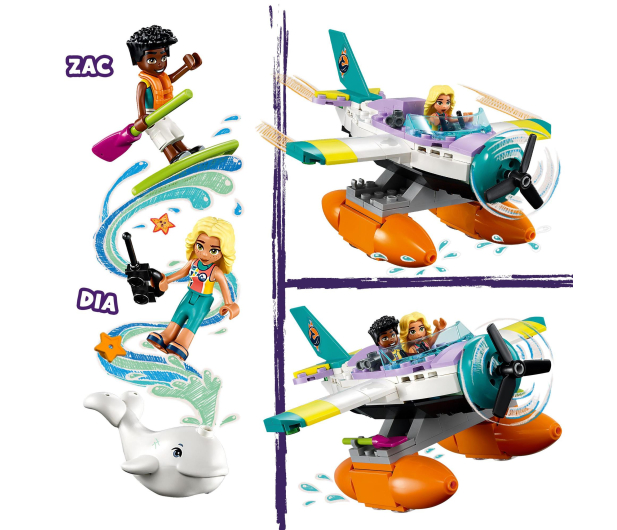 LEGO Friends 41752 Hydroplan ratowniczy - 1144384 - zdjęcie 3